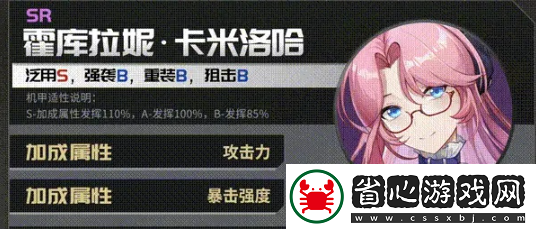 硬核機甲啟示霍庫拉妮卡米洛哈圖鑒
