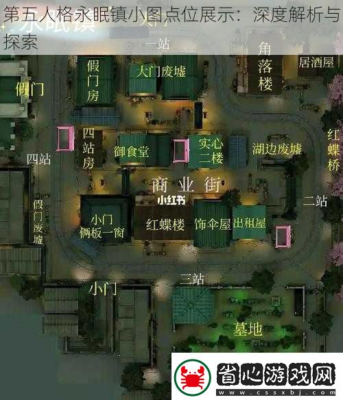 第五人格永眠鎮小圖點位展示