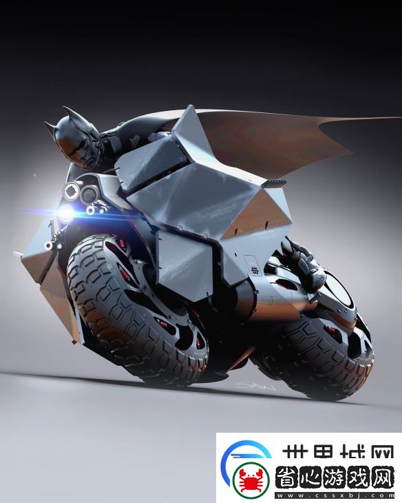 藝術家曬“蝙蝠摩托戰車”概念圖